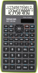 Schul- und wissenschaftlicher Taschenrechner mit großem LCD-Display