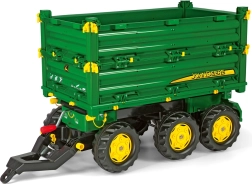 Rolly toys kippanhänger john deere mit 3 achsen