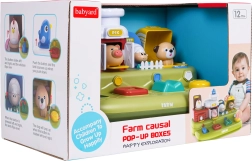 Interaktive Pop-up-Tierfarm für die Kleinsten