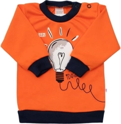 Kinder-Baumwollshirt New Baby Happy Bulbs mit langen Ärmeln