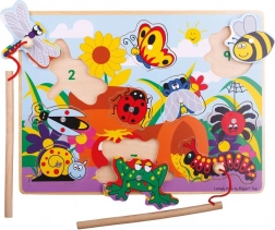 Bigjigs Toys Holzspiel Insektenfangen