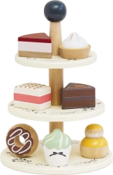 Le Toy Van dreistöckiger Kuchenständer aus Holz