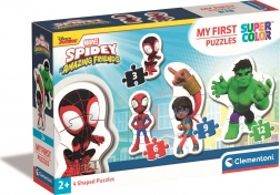 Mein erstes Puzzle CLEMENTONI SPIDEY und seine fantastischen Freunde 4-in-1