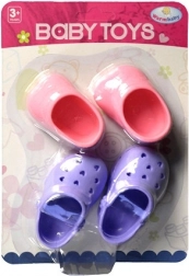 Puppenschuhe 42 cm – Set mit 2 Paaren