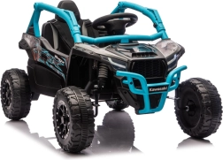 Elektrisches Kinderauto KAWASAKI JS330 24V, schwarz‑blau