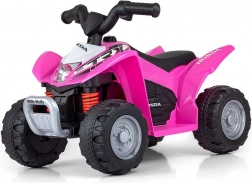 Elektrisches Kinder-Quad HONDA ATV rosa – lizenziertes Rutschfahrzeug MILLY MALLY