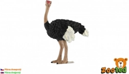 Realistische Plastikfigur Strauß