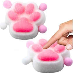 Antistress Squishy-Gniotek Katzenpfote Weiß