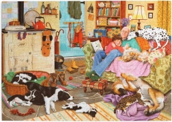 Puzzle House of Puzzles Hundeauszeit 1000 Teile