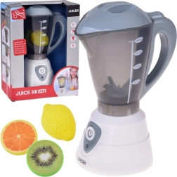 Kinder-Standmixer mit abnehmbarem Behälter und Obst