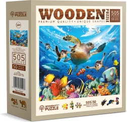WOODEN CITY Holzpuzzle Leben im Ozean 505 Teile
