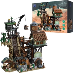 Pantasy Western Mine Baukasten – Goldmine, 2990 Teile