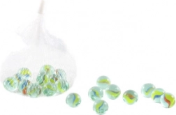 Glasmurmeln mit Propeller