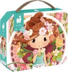 Puzzle im Koffer inspiriert von Mucha 100 Teile