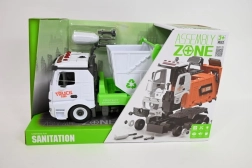 Kinder-Müllauto mit Container zum Schrauben