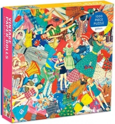 Puzzle Galison Vintage Papierpuppen 1000 Teile