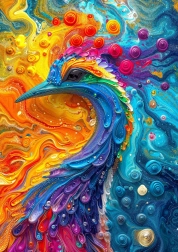 Enjoy Puzzle Marmorfedern 1000 Teile