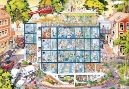 Puzzle Notaufnahme 2000 Teile HEYE