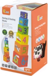 Holzbausteine für Kinder ab 12 Monaten