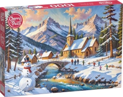 Cherry Pazzi Puzzle Winterwunderland 1000 Teile