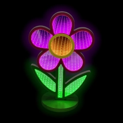 LED-Neon-Lampe Blume 2Kids Toys
