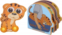 Interaktives Set Mini-Tiger – Spielzeug und Buch mit App