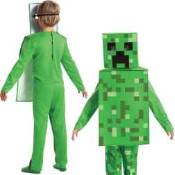 Creeper-Kostüm für Kinder 4–6 Jahre aus dem Spiel Minecraft