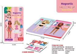 Metallisches magnetisches Set für kleine Stylistinnen