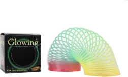 Leuchtende Feder im Dunkeln