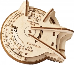 UGEARS mechanischer Kurvenmesser aus Holz STEM – 3D-Puzzle (Opisometer)