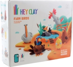 Hey Clay Kreativset – Bauernhofvögel