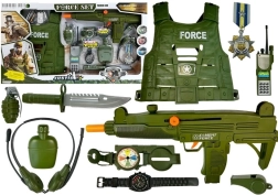 Militärspielzeugset mit Schussgeräuschen