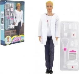 Doktor-Püppchen mit Zubehör 30 cm