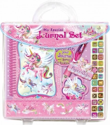 Tagebuch-Set mit Dekorationen für Kinder – Tagebuch