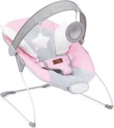 Vibrationsstuhl für Babys MoMi TULI rosa