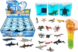 Schleim mit Meerestier