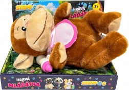 Interaktive Äffchen Steppos mit Fläschchen