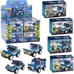 Kreativer Baukasten Stadtpolizei mit Antrieb