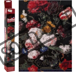 Diamantmalerei Blumen 40 × 50 cm