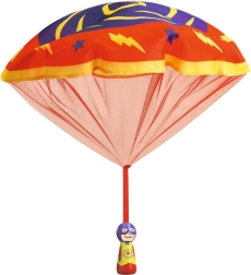 Wurf-Fallschirmspringer DJECO Flying Hero – Super Powers