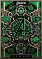 Avengers-Karten grünes Deck