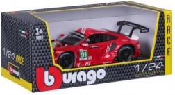 Metallmodellauto Bburago Porsche 911 RSR LM 2020 im Maßstab 1:24