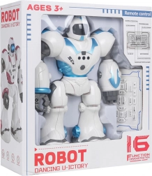 Multifunktionaler interaktiver Roboter U-ICTORY – blau