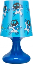 Astrobot Tisch-LED-Lampe mit farbiger Hintergrundbeleuchtung