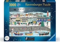 Ravensburger Puzzle Weihnachten an der Küste 1000 Teile