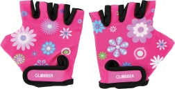 Schutzhandschuhe für Kleinkinder Globber XS, rosa, mit Blumenmuster