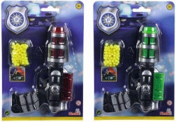 Weltraum-Kugelblaster mit Munition 18 cm, 2 Farben