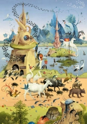 Puzzle HEYE Ausflug – Hieronymus Bosch, 500 Teile