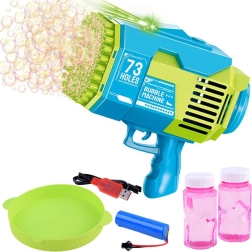 Elektrische Seifenblasenpistole mit 73 Öffnungen – Bazooka