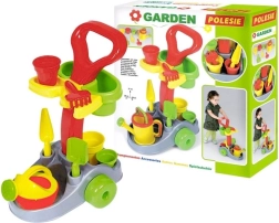 Gartenwagen mit Werkzeug